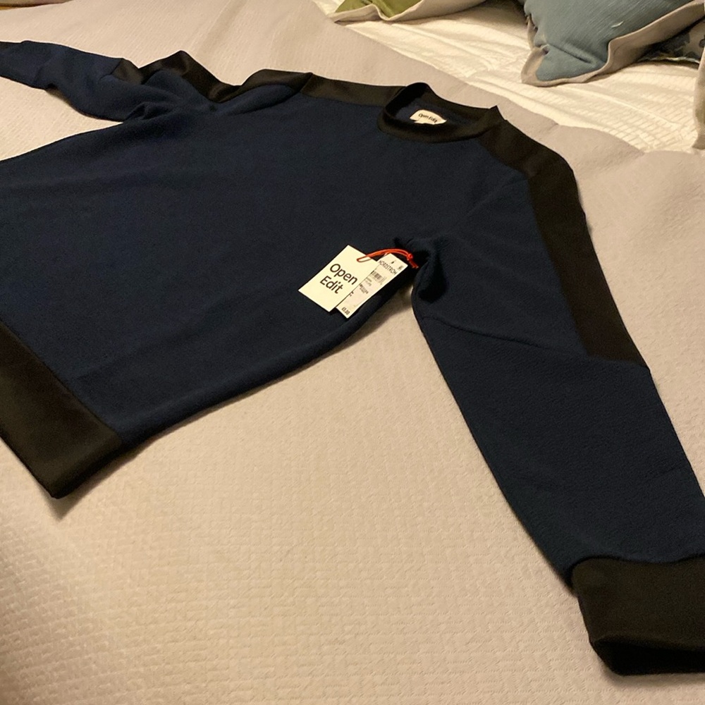 Open Edit Navy Eclipse Men’s Shirt